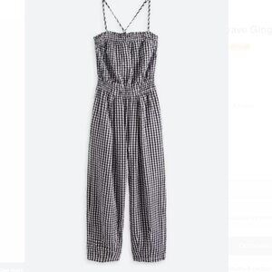 Retro Heatwave Gingham Jumpsuit